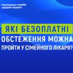 Які безоплатні обстеження можна пройти у сімейного лікаря?
